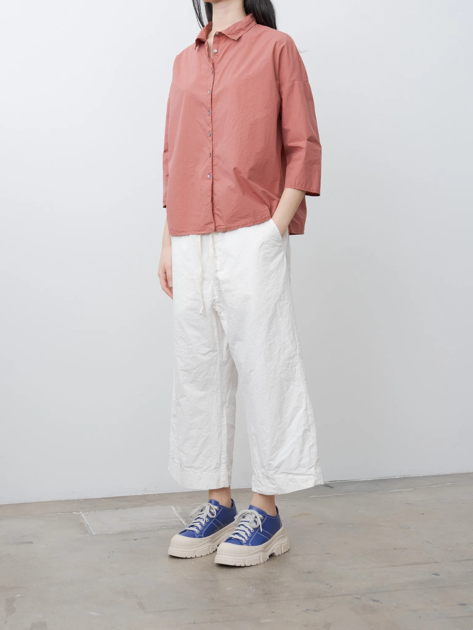 Short Collar Shirt TC - Coral sold by Namu Shop product image thumbnail 3