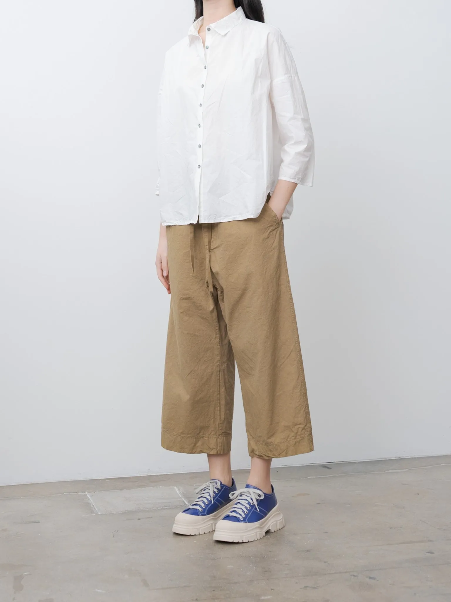 Short Collar Shirt TC - Milk sold by Namu Shop product image thumbnail 3