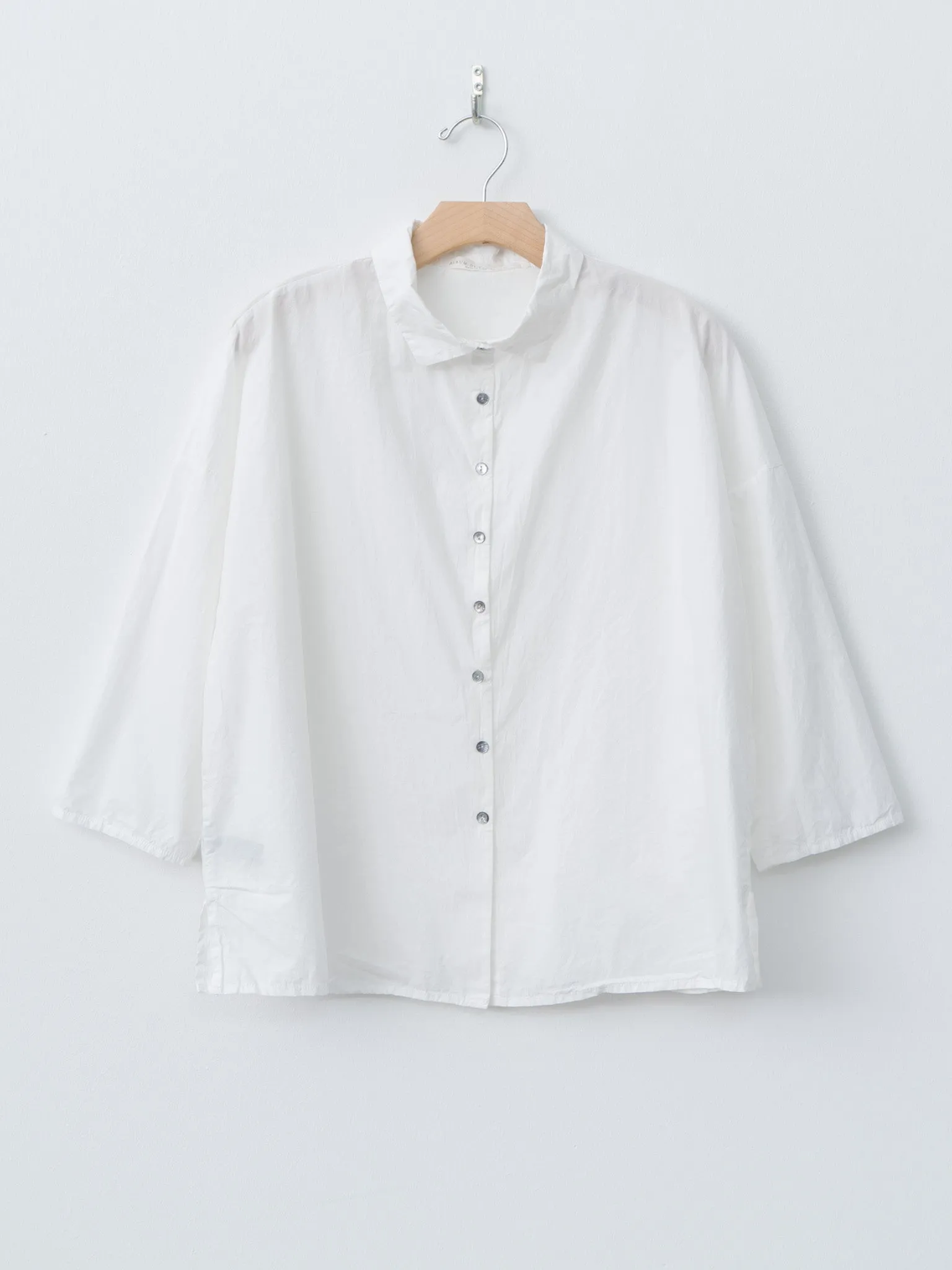 Short Collar Shirt TC - Milk sold by Namu Shop