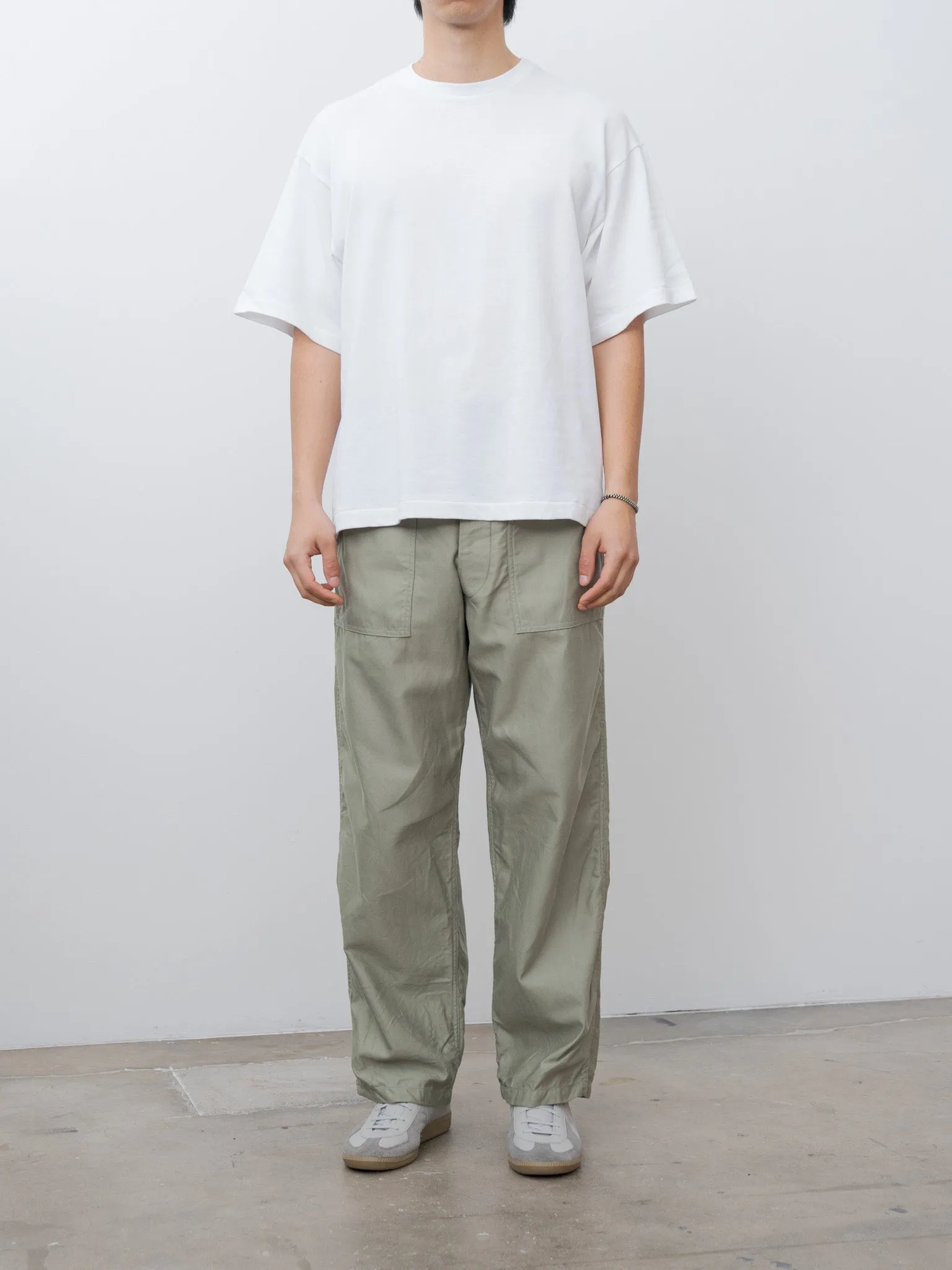 Suvin Plating S/S Tee - White sold by Namu Shop product image thumbnail 2