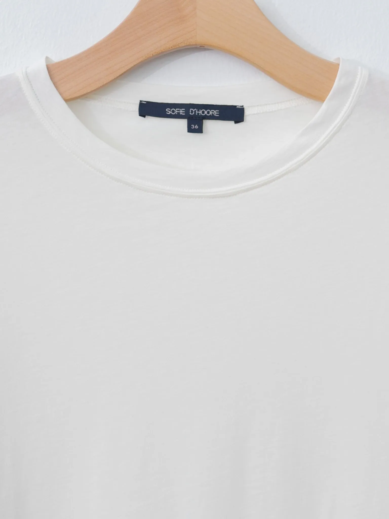 Turin Tee - Ivory sold by Namu Shop product image thumbnail 5