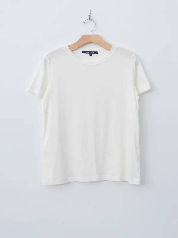 Turin Tee - Ivory made by Sofie D'Hoore