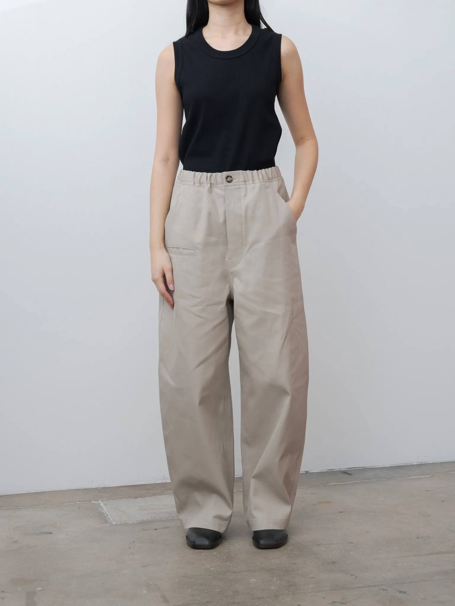 Pushkin Trouser - Stone sold by Namu Shop product image thumbnail 3