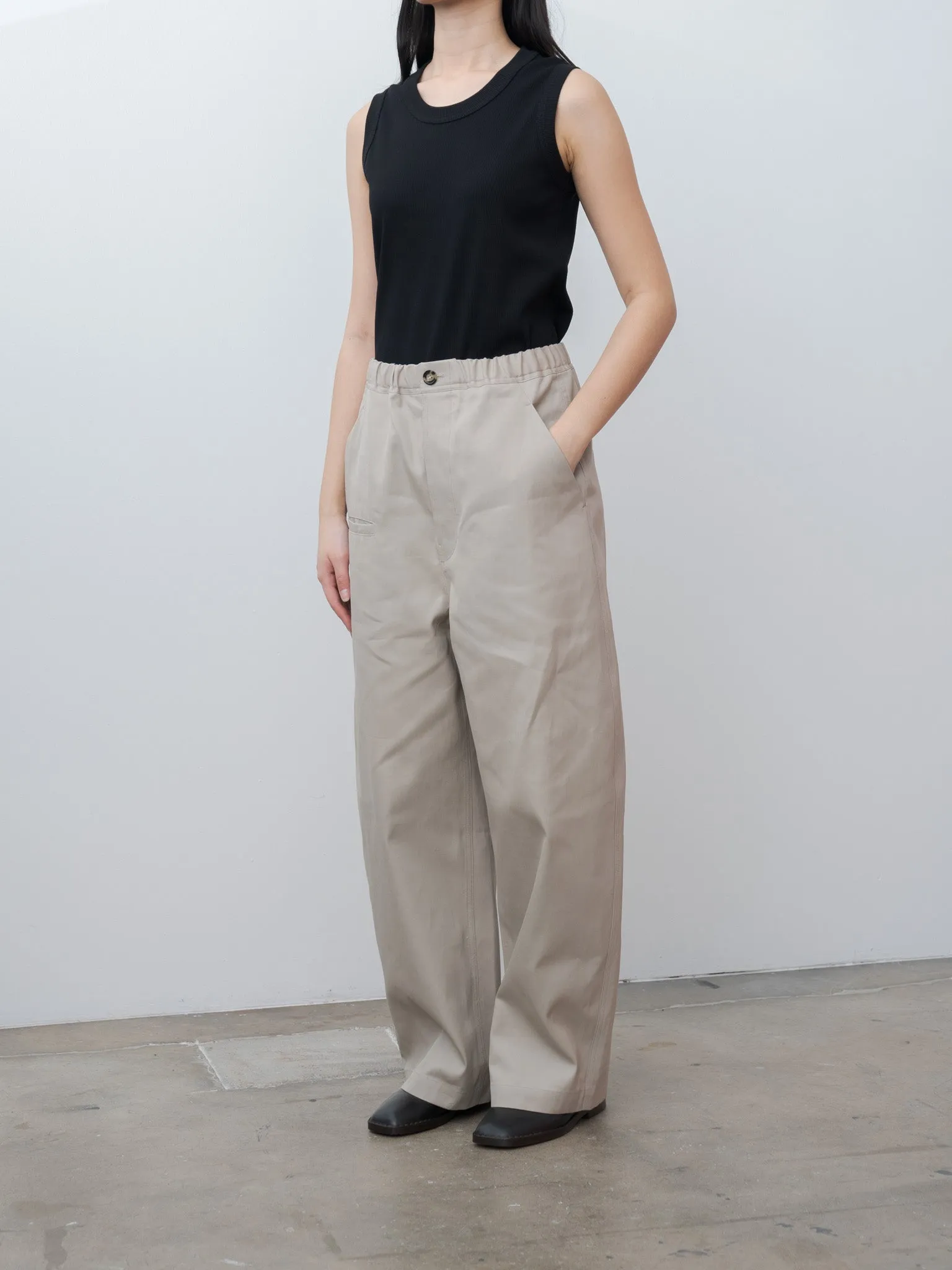 Pushkin Trouser - Stone sold by Namu Shop product image thumbnail 4