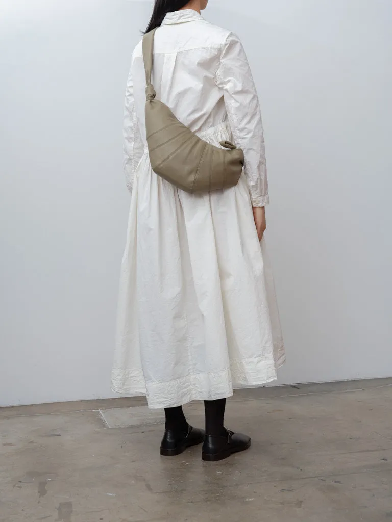 Medium Croissant Bag - Dusty Khaki (grained leather) sold by Namu Shop product image thumbnail 4