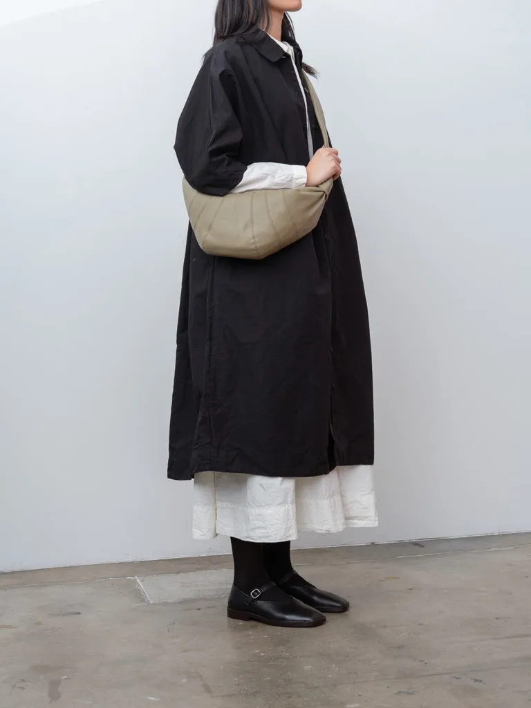 Medium Croissant Bag - Dusty Khaki (grained leather) sold by Namu Shop product image thumbnail 3