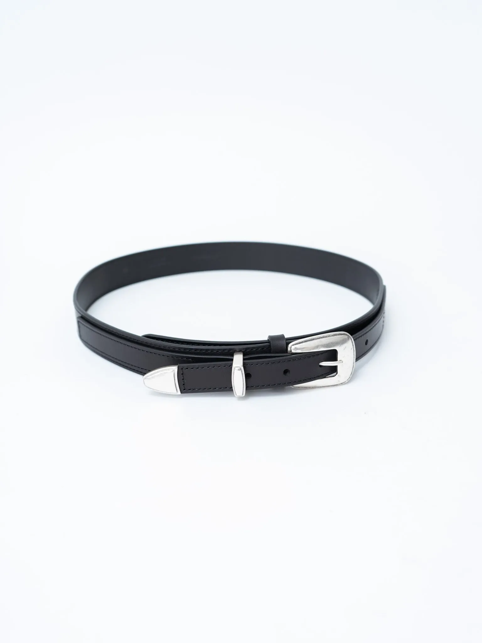 Minimal Western Belt - Black sold by Namu Shop