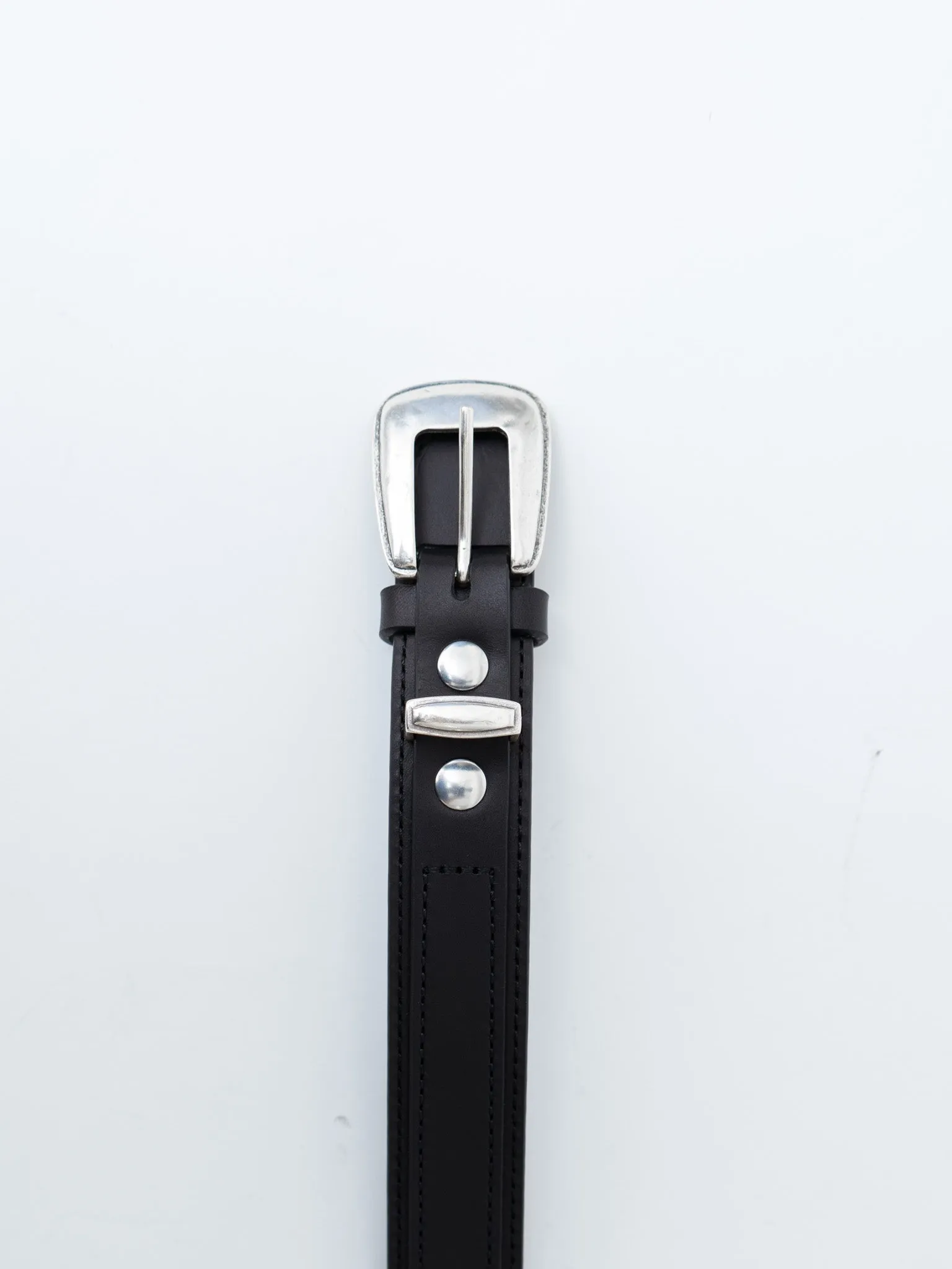 Minimal Western Belt - Black sold by Namu Shop product image thumbnail 5