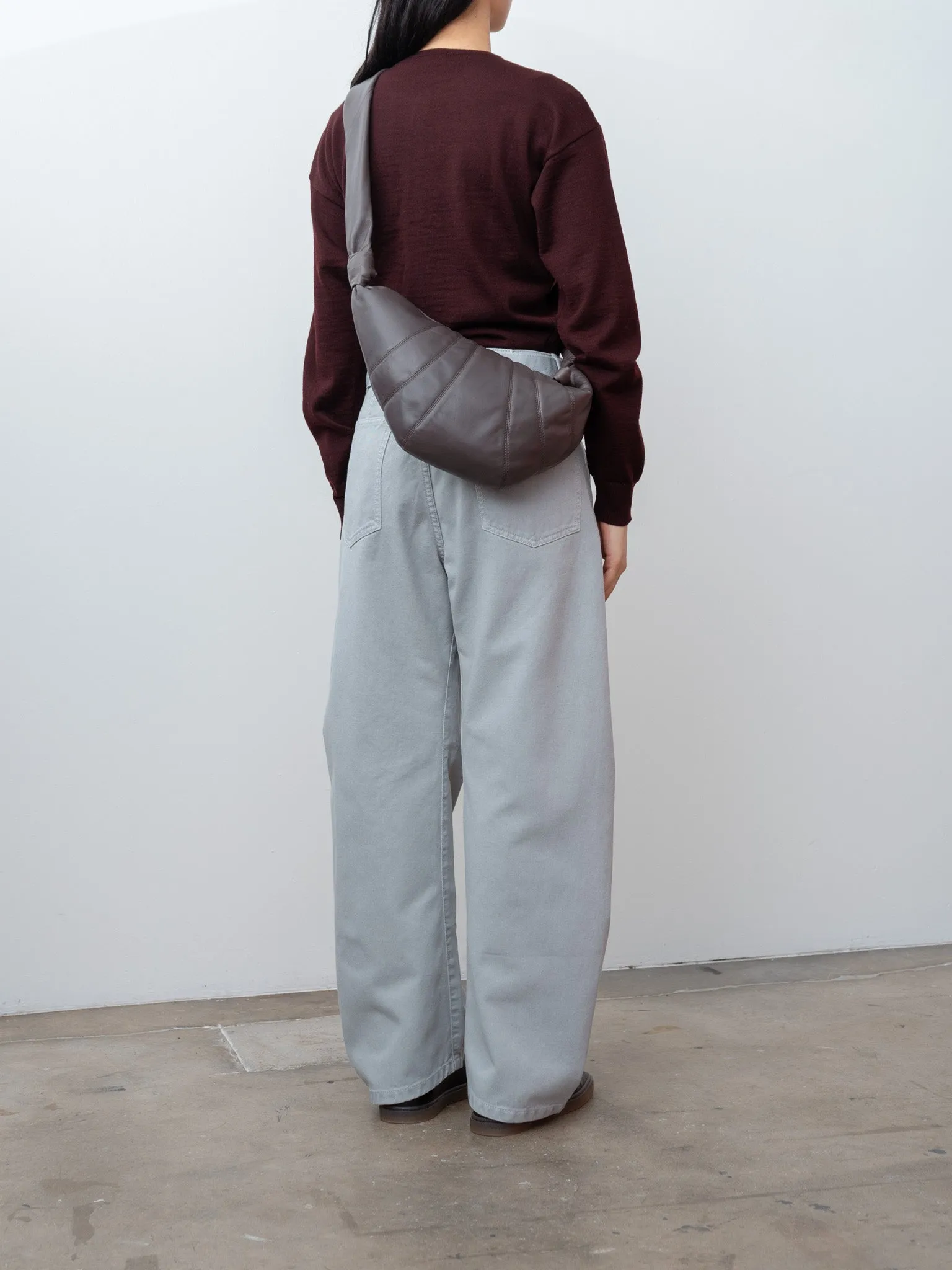 Twisted Belted Pants - Snowy Blue Grey sold by Namu Shop product image thumbnail 4