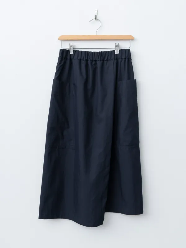 HEART-GABA Skirt - Navy sold by Namu Shop