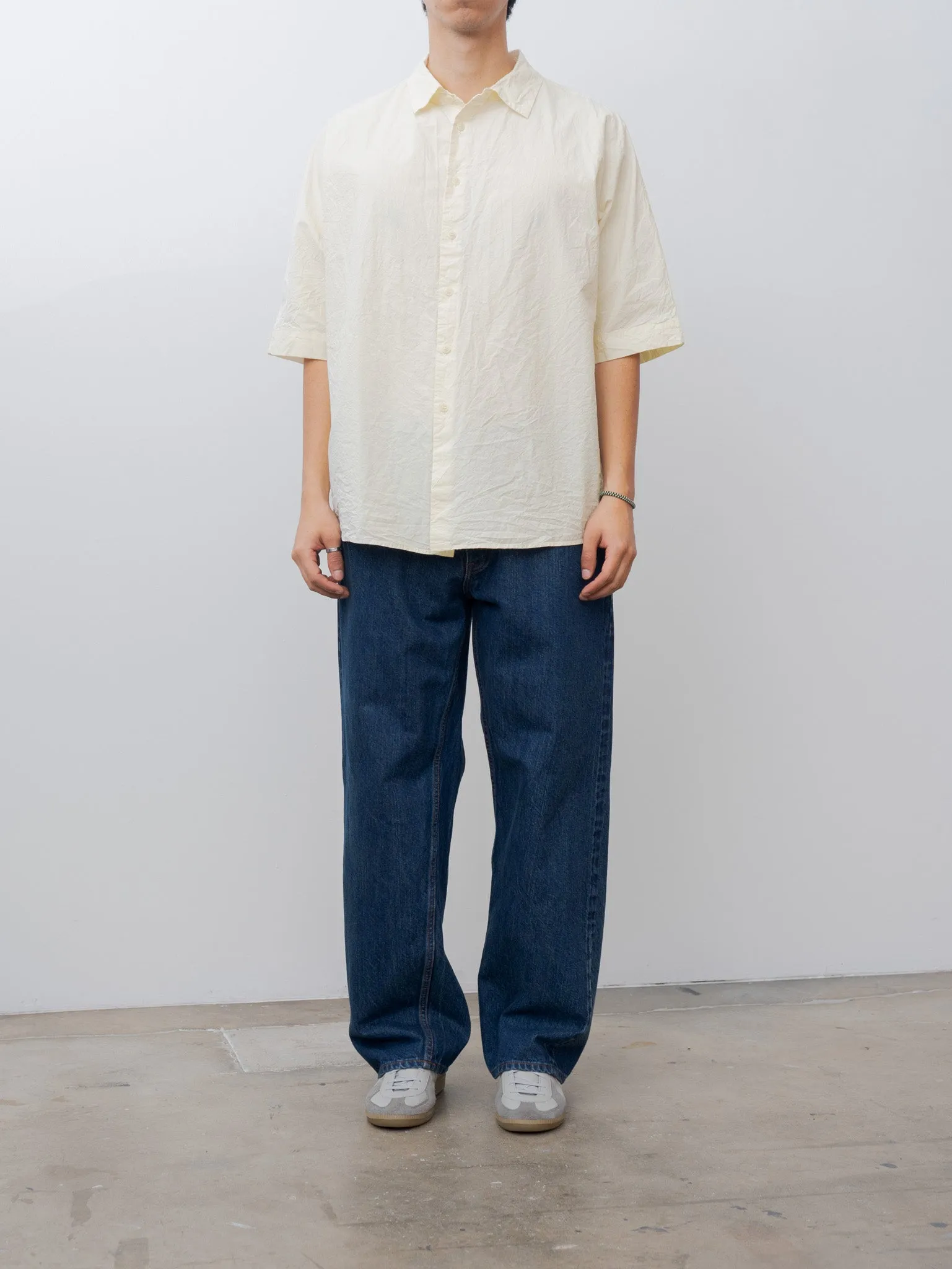Waga Short Sleeve Shirt L COT - Natural sold by Namu Shop product image thumbnail 2