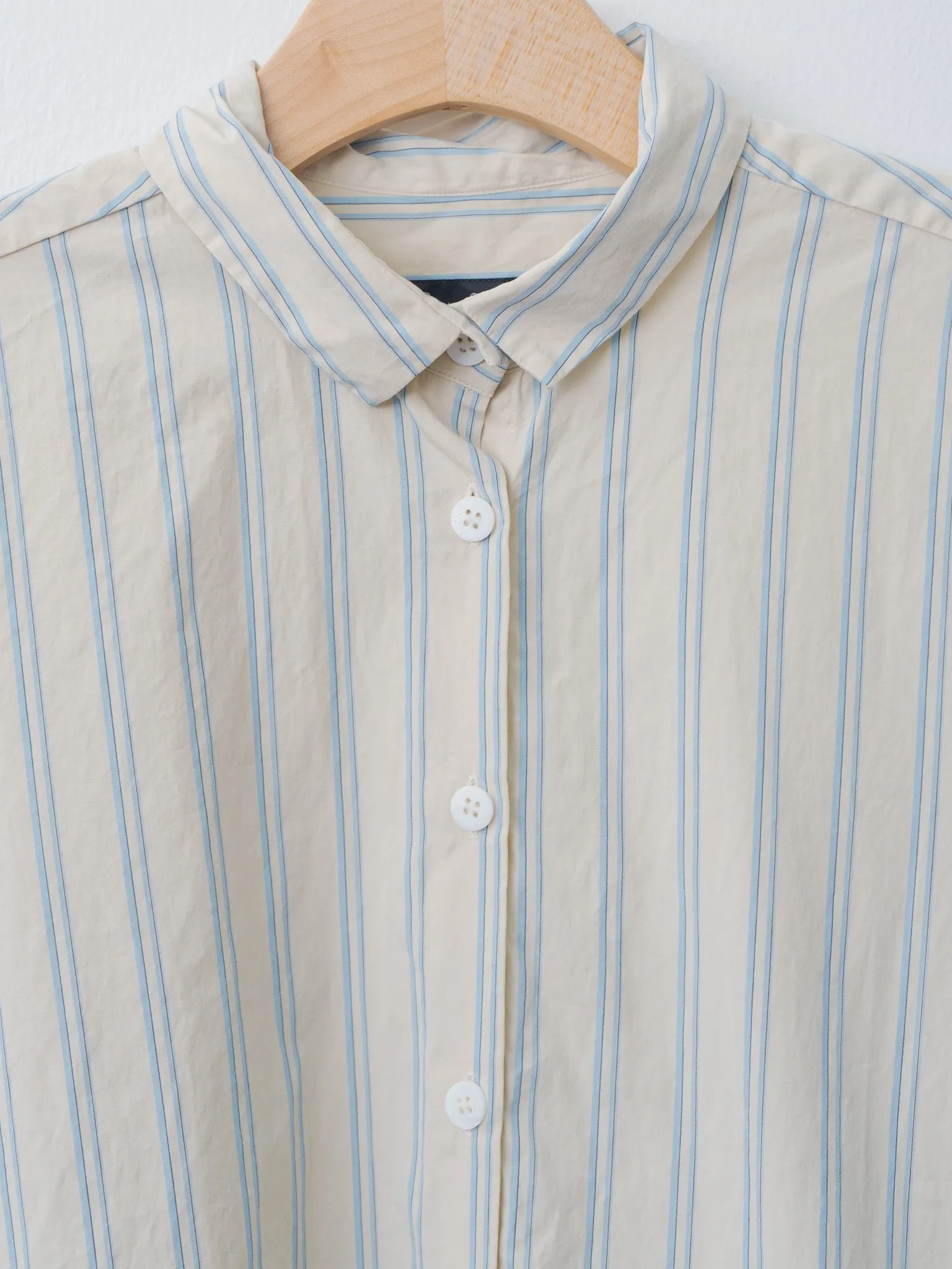 Loose Tyrol Shirt - Cream Stripe sold by Namu Shop product image thumbnail 3