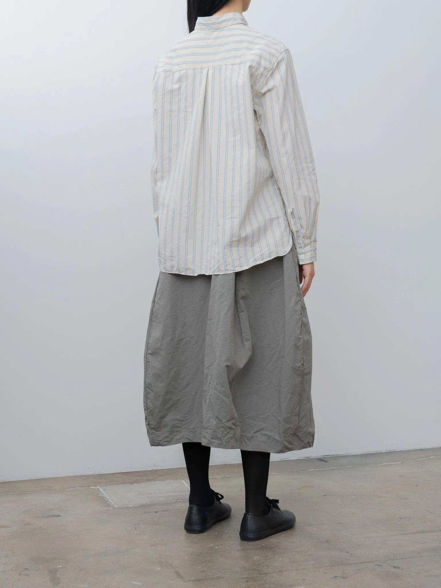 Loose Tyrol Shirt - Cream Stripe sold by Namu Shop product image thumbnail 5