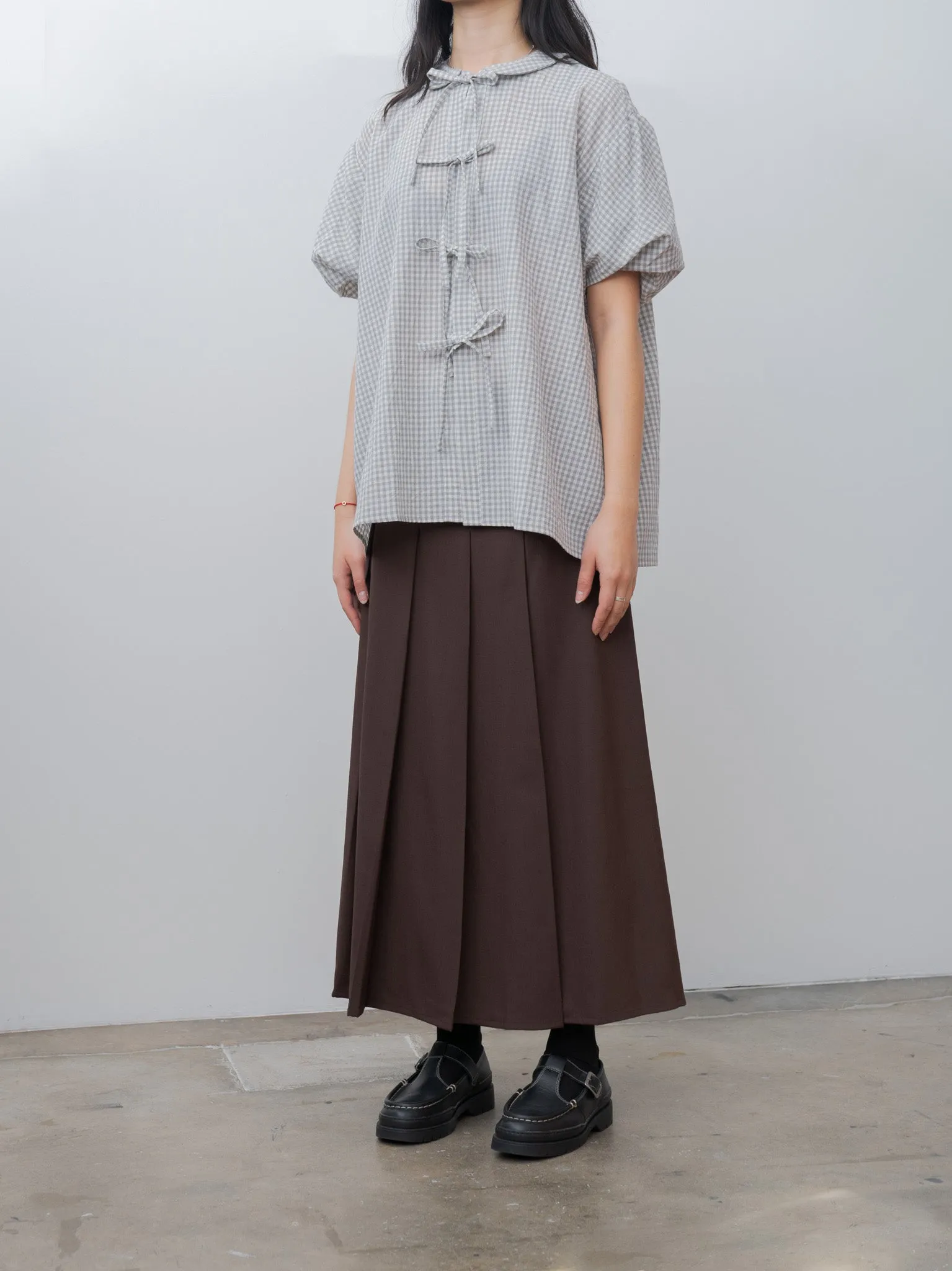 FUSE Pleated Skirt - Conker sold by Namu Shop product image thumbnail 3