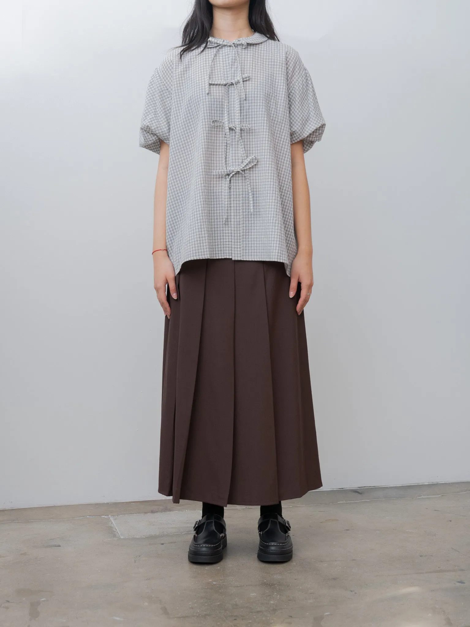 FUSE Pleated Skirt - Conker sold by Namu Shop product image thumbnail 2