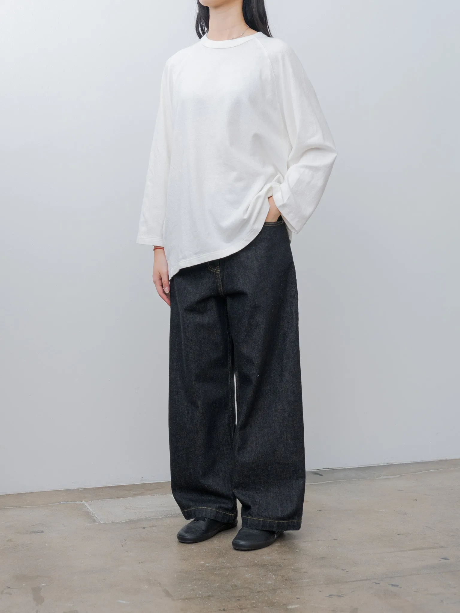 Pullover Tee - White sold by Namu Shop product image thumbnail 3