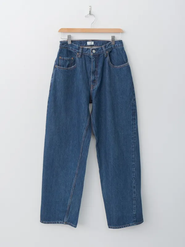 Baggy 5 Pocket Pants - Dark Blue Damage sold by Namu Shop