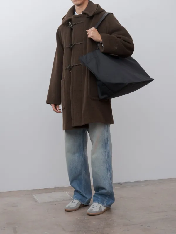 Double handle Tote L - Black sold by Namu Shop