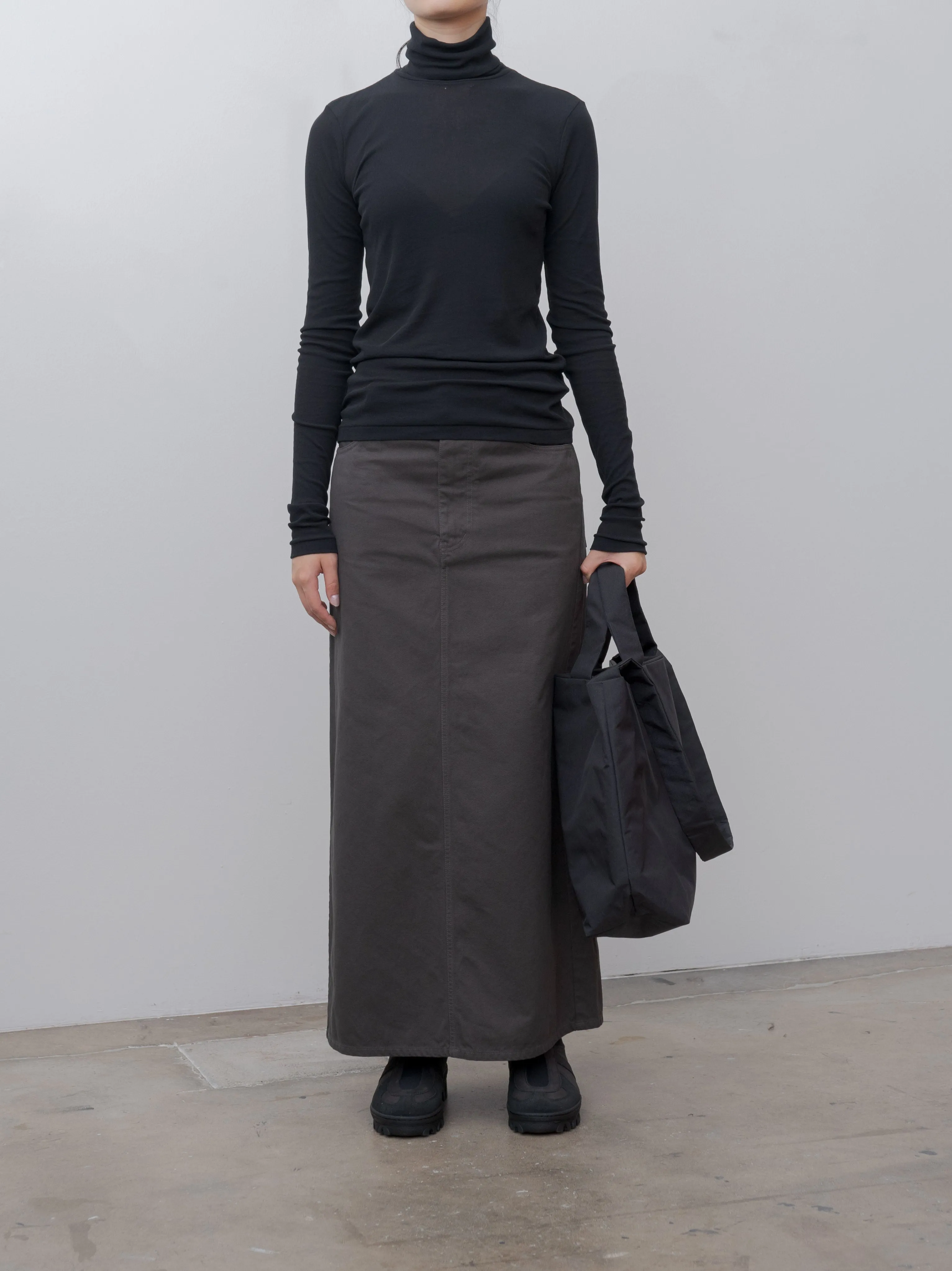 Shoulder Tote M - Black sold by Namu Shop product image thumbnail 5