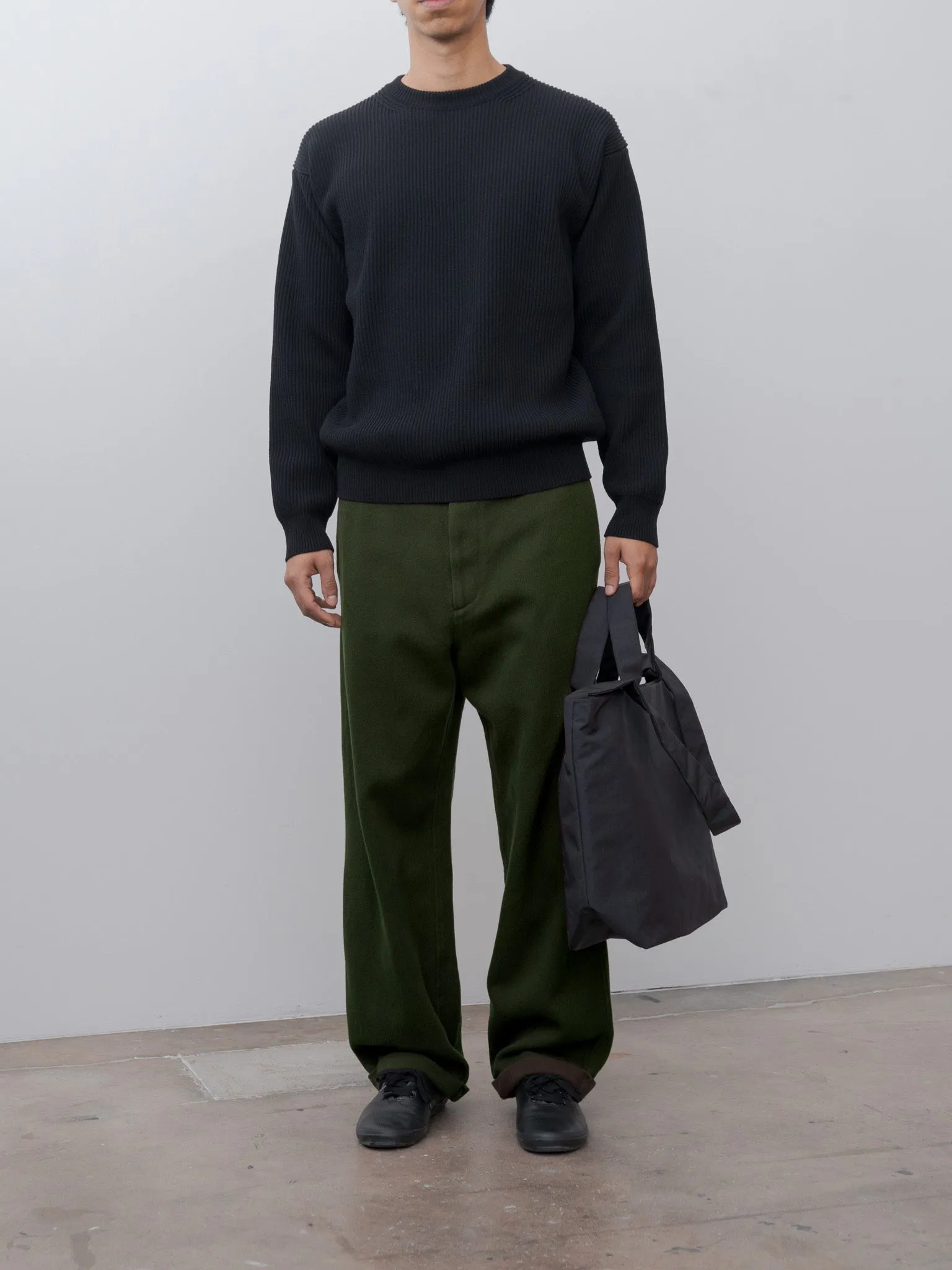 Shoulder Tote M - Black sold by Namu Shop product image thumbnail 3