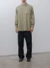 Cotton Cashmere Regular Collar Shirt - Beige sold by Namu Shop