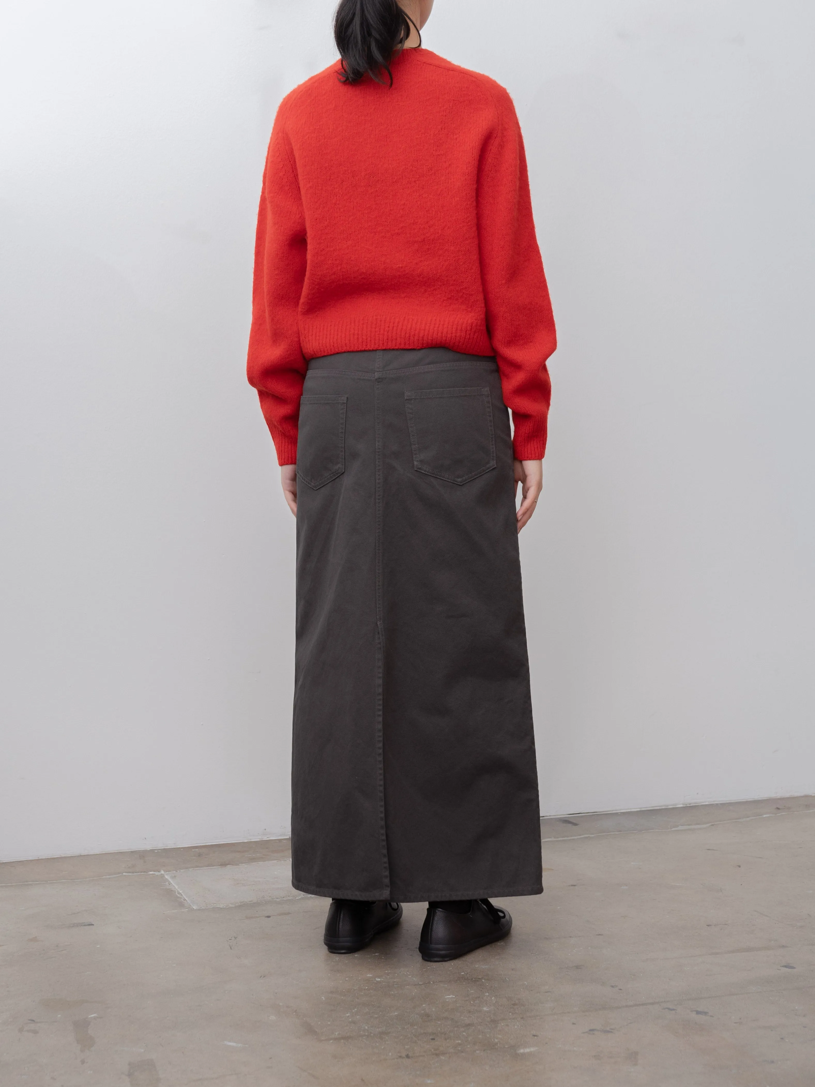 Italian Brushed Wool Pullover Knit - Red sold by Namu Shop product image thumbnail 4