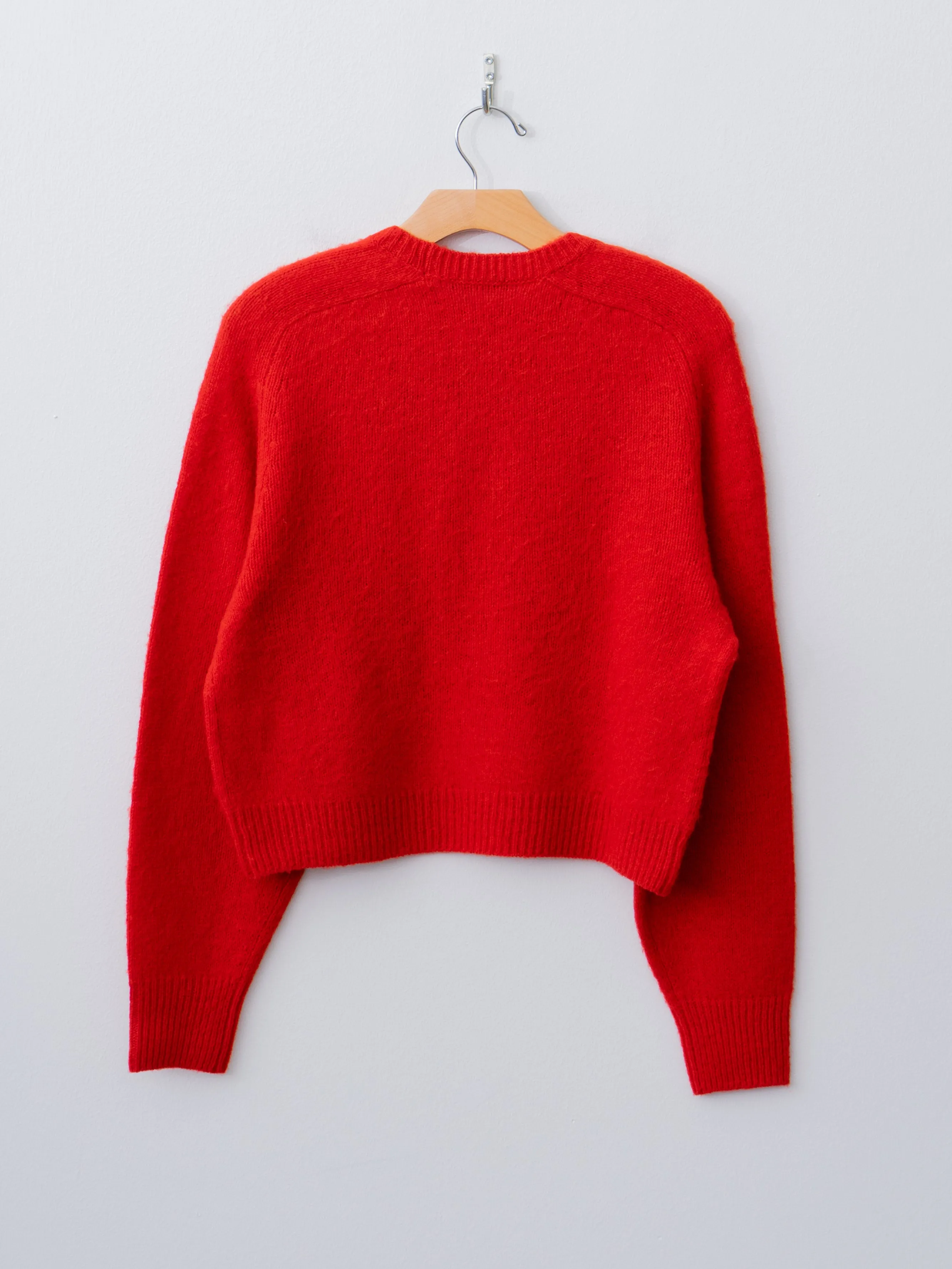 Italian Brushed Wool Pullover Knit - Red sold by Namu Shop product image thumbnail 5