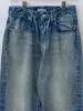 Selvedge Faded Heavy Denim Pants - Faded Indigo sold by Namu Shop