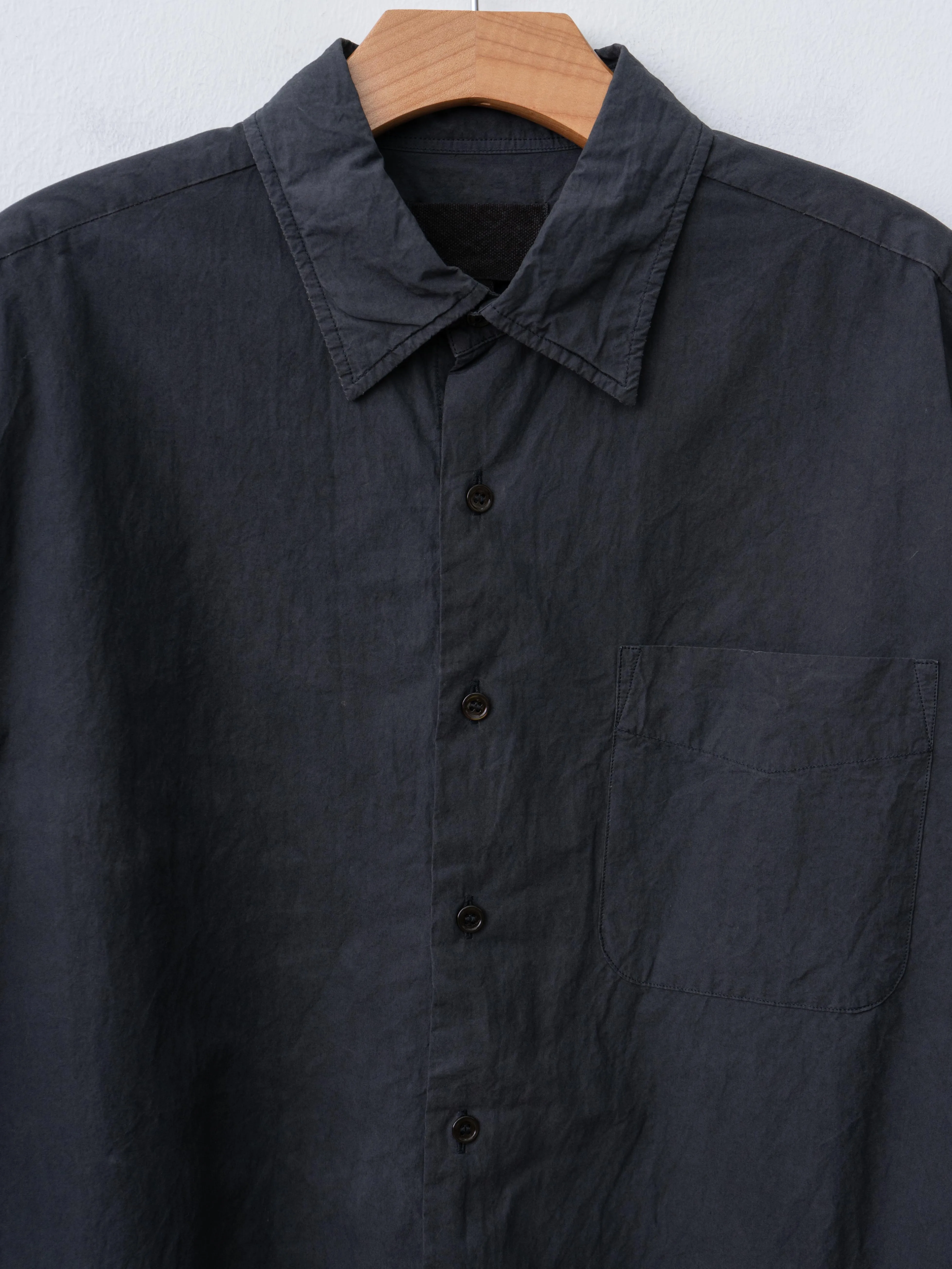 Regular Collar Shirt - Sumi Ink sold by Namu Shop product image thumbnail 5