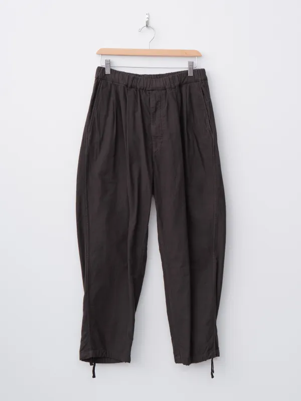 Brushed Cotton Tapered Pants - Brown sold by Namu Shop