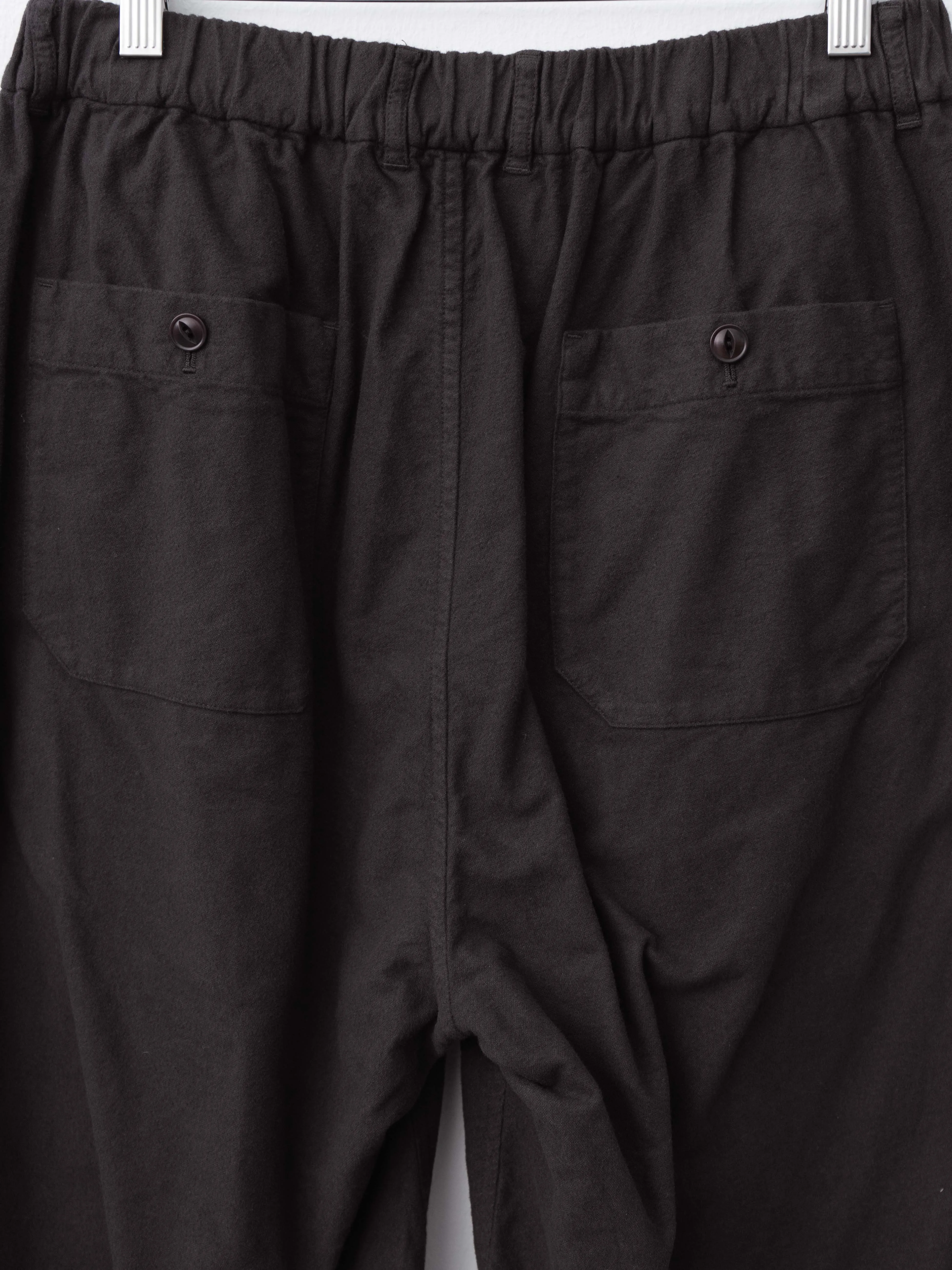 Brushed Cotton Tapered Pants - Brown sold by Namu Shop product image thumbnail 5