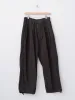 Brushed Cotton Wide Pants - Brown sold by Namu Shop