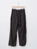 Brushed Cotton Wide Pants - Brown sold by Namu Shop