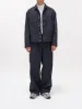 Organic Cotton/Recycle Polyester Twill Easy Trouser - Navy (restocked) sold by Namu Shop