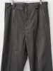 Cotton Twill Garment Dye Trousers - Gray sold by Namu Shop