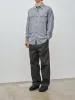 Cotton Twill Garment Dye Trousers - Gray sold by Namu Shop