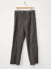 Cotton Twill Garment Dye Trousers - Gray sold by Namu Shop