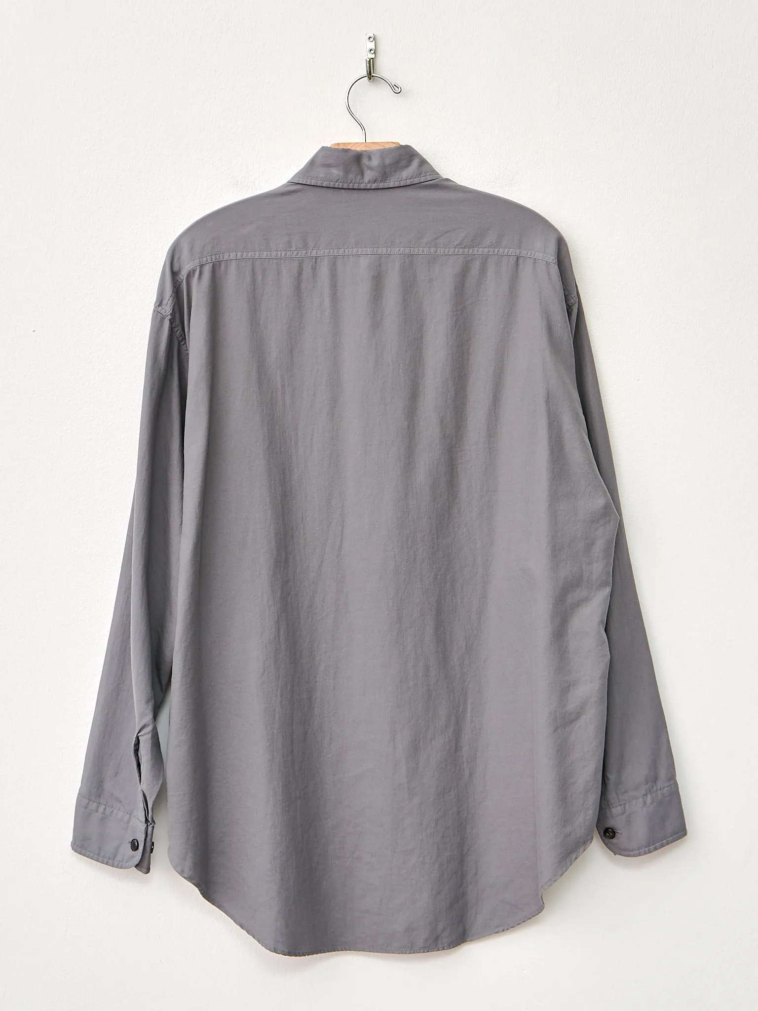 Cotton Viyella Work Shirt - Gray sold by Namu Shop product image thumbnail 5