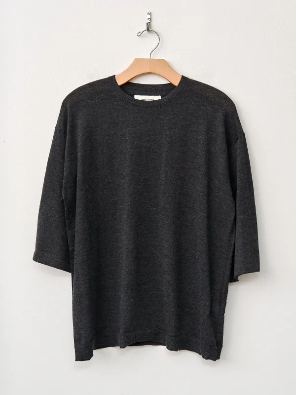 Cashmere Tee - Charcoal sold by Namu Shop