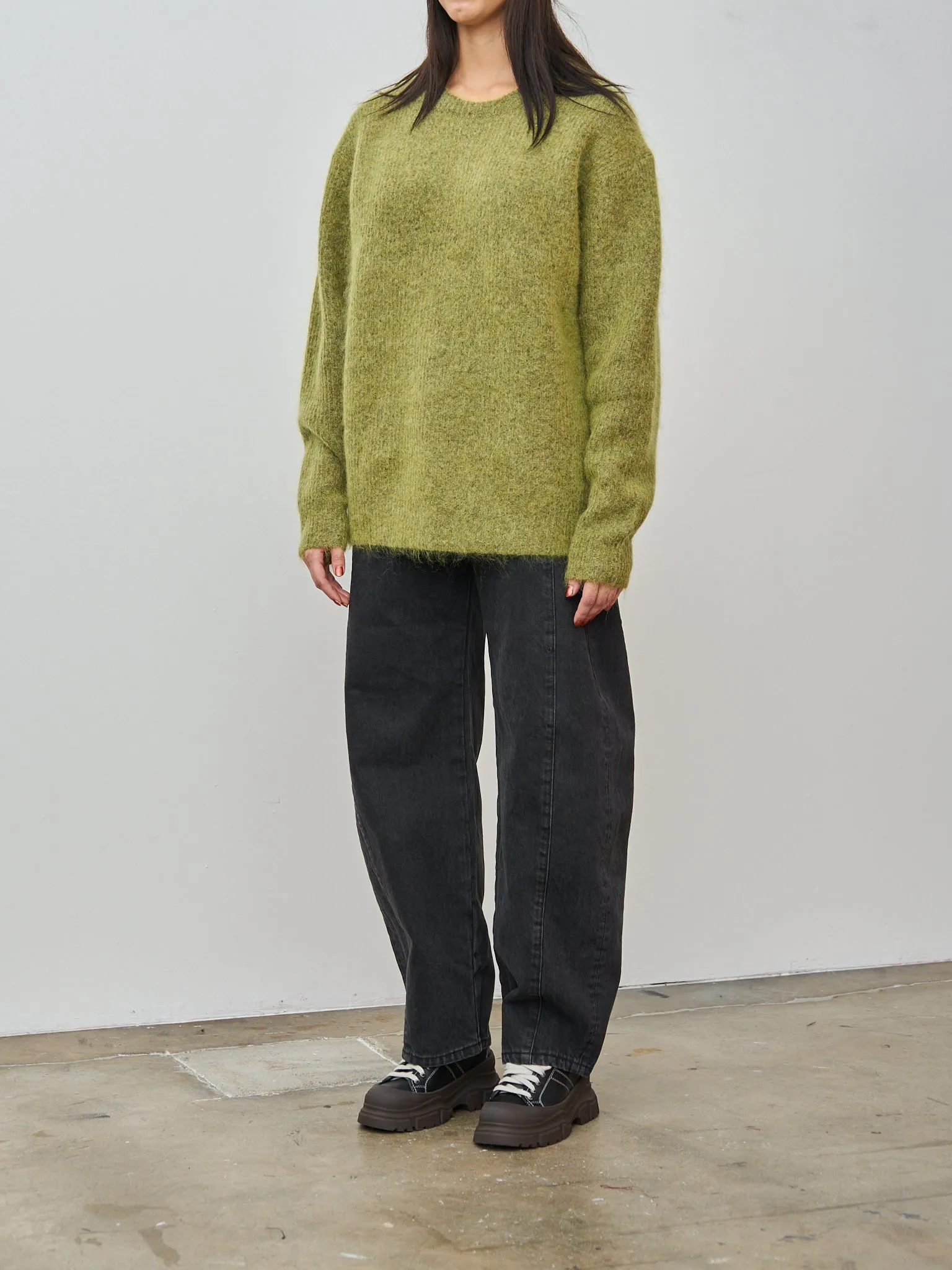 Mohair Sweater - Matcha sold by Namu Shop product image thumbnail 3