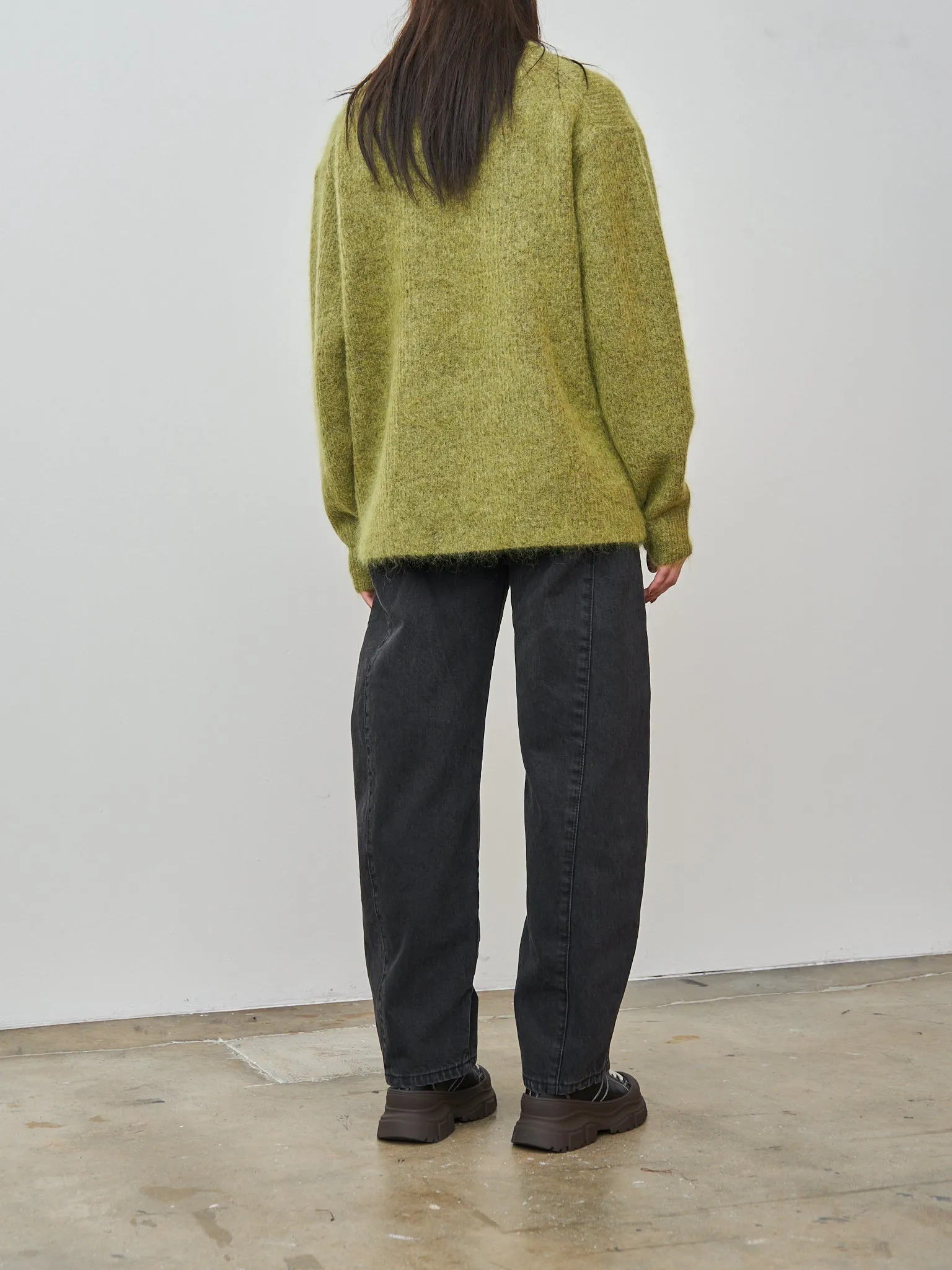 Mohair Sweater - Matcha sold by Namu Shop product image thumbnail 4