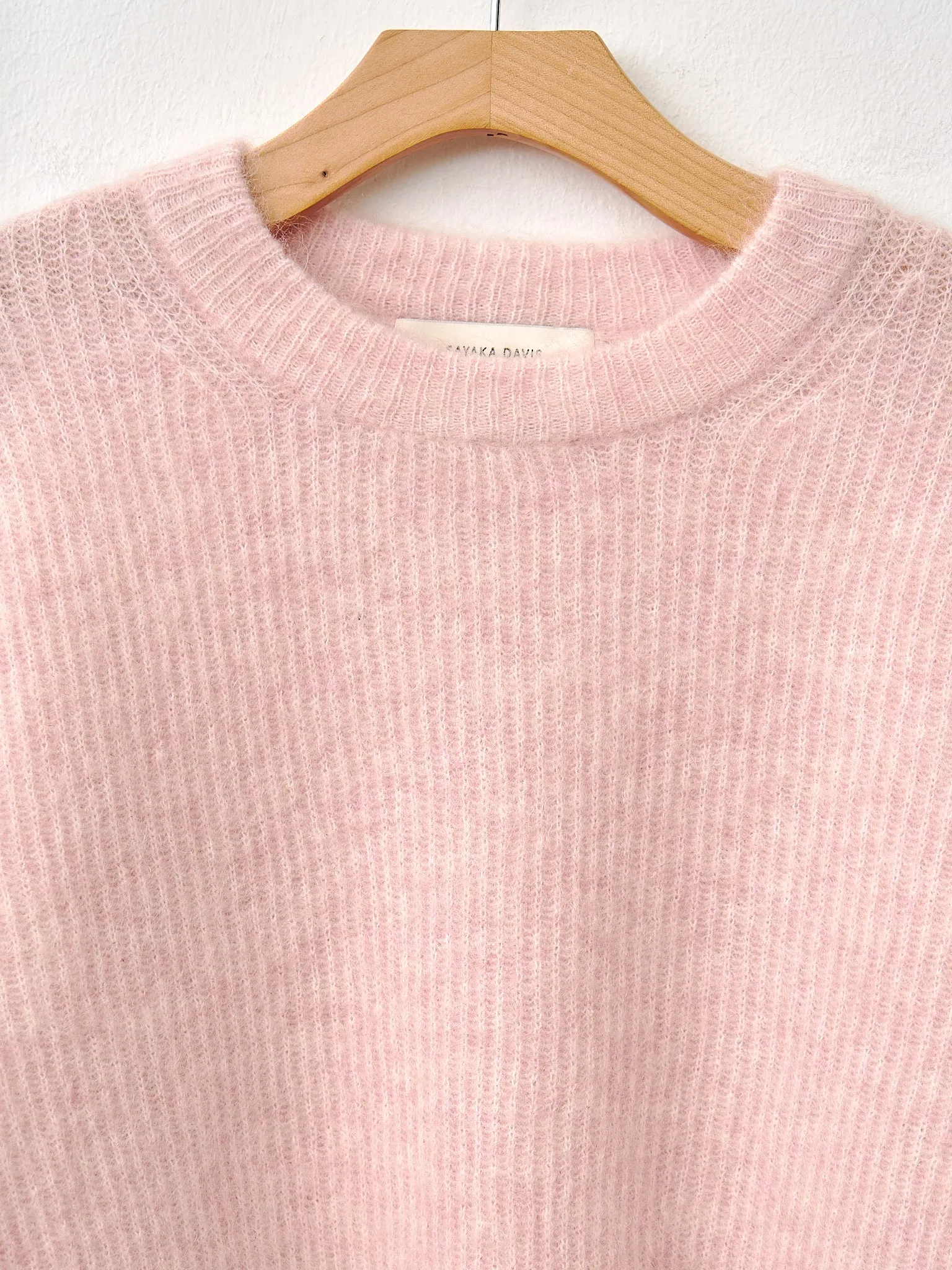 Mohair Sweater - Blush sold by Namu Shop product image thumbnail 5