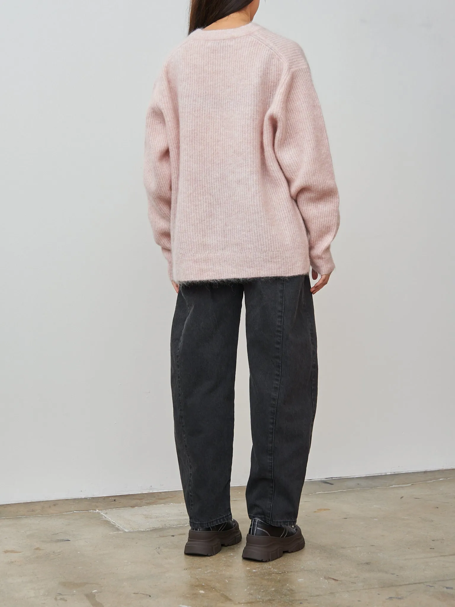 Mohair Sweater - Blush sold by Namu Shop product image thumbnail 4
