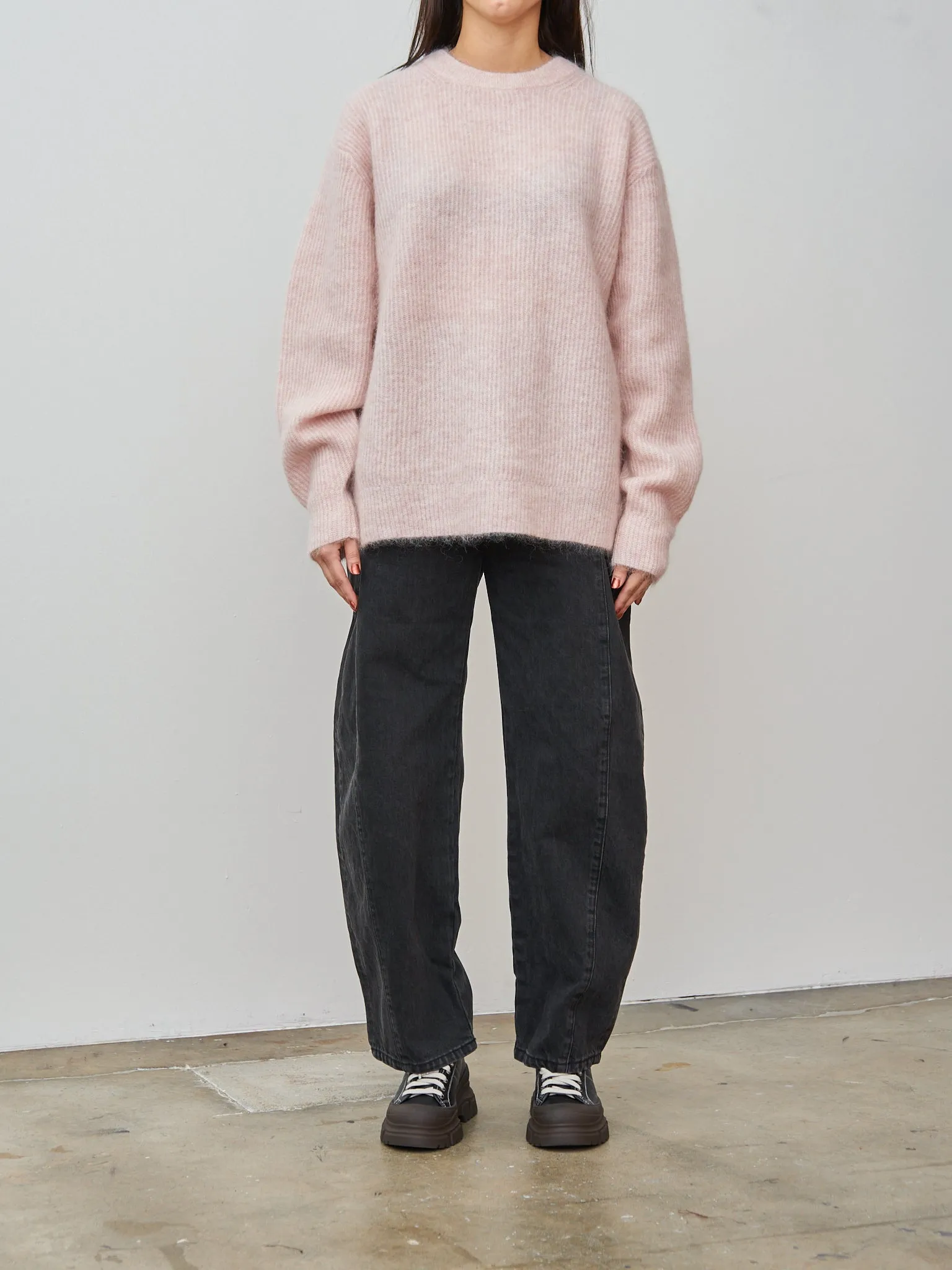Mohair Sweater - Blush sold by Namu Shop product image thumbnail 2