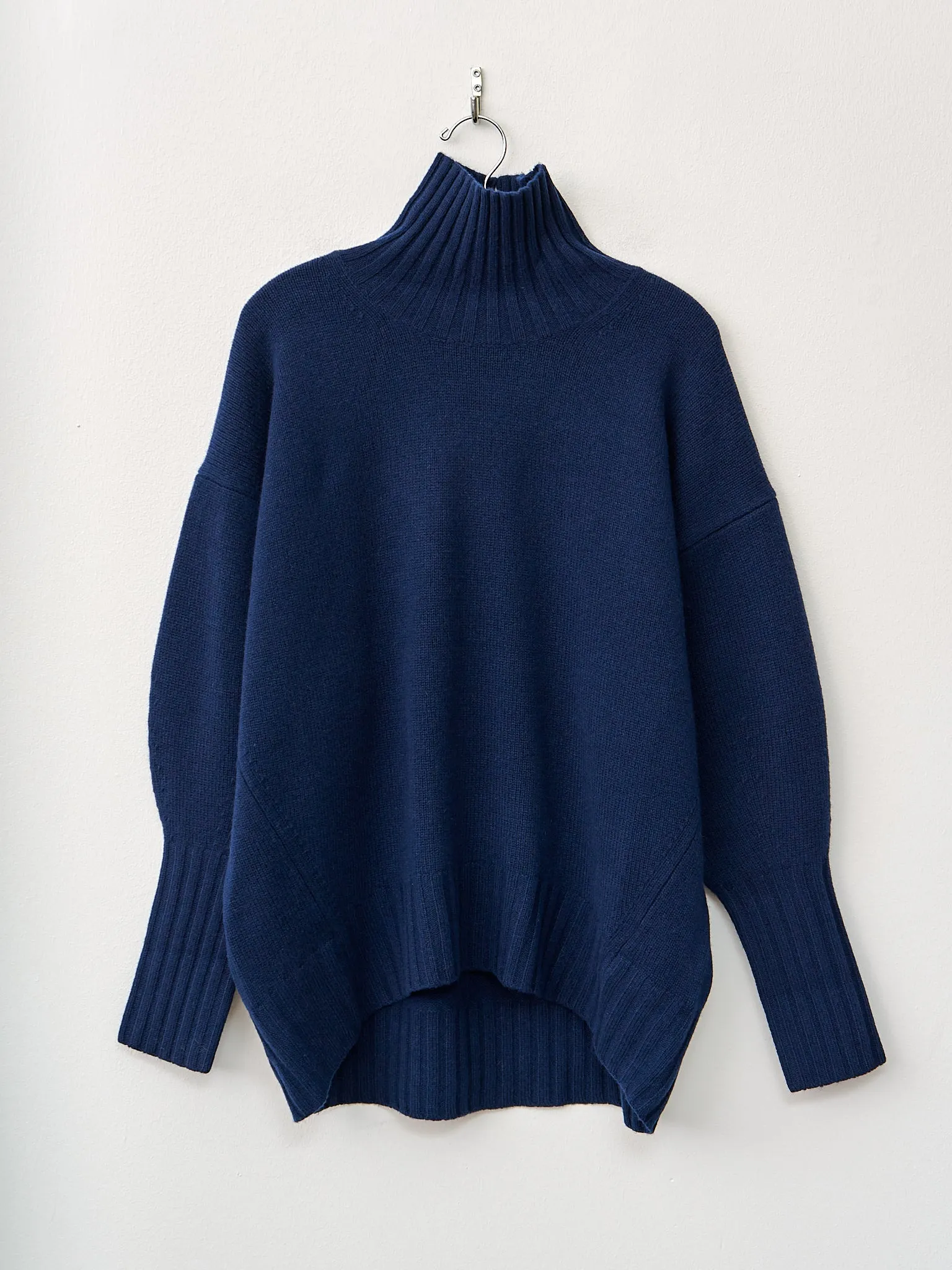 Highcollar Sweater - Indigo sold by Namu Shop