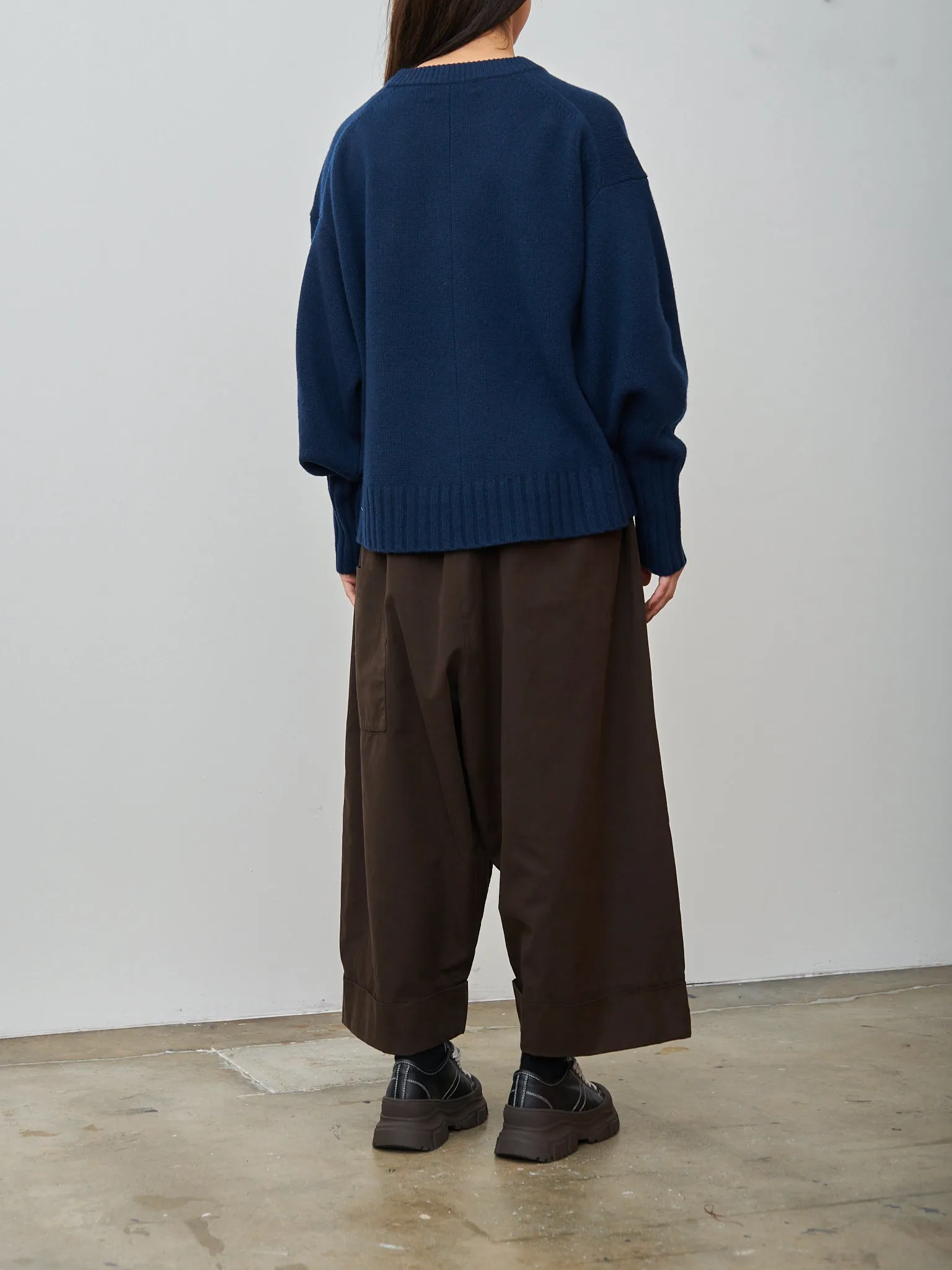 Balloon Sleeve Sweater - Indigo sold by Namu Shop product image thumbnail 3