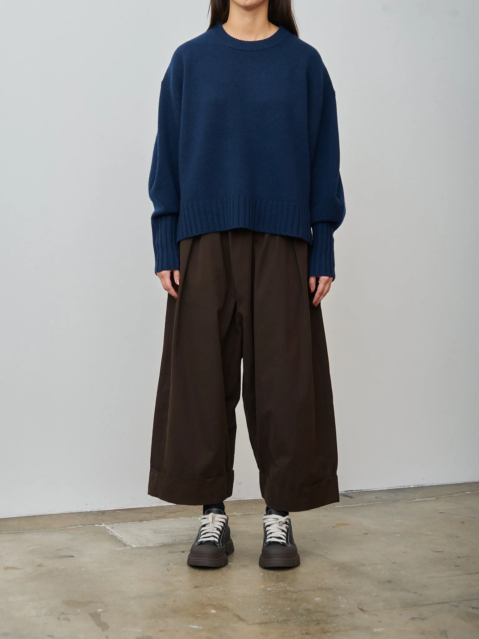 Balloon Sleeve Sweater - Indigo sold by Namu Shop product image thumbnail 2