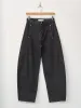 Barrel Denim Pants - Black sold by Namu Shop