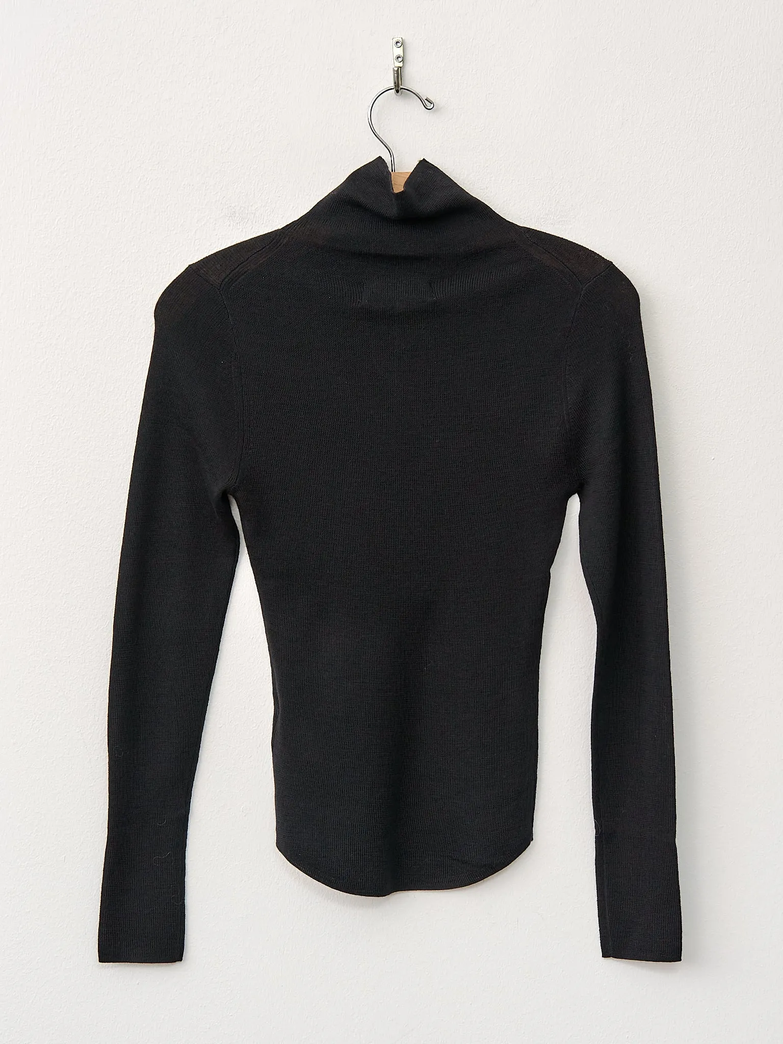 Ribbed Highneck - Black sold by Namu Shop product image thumbnail 3