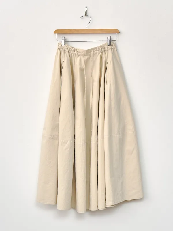 Circle Skirt - Cream Ivory sold by Namu Shop